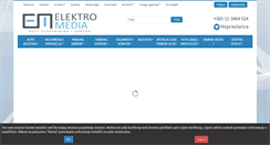 Desktop Screenshot of elektromedia.hr