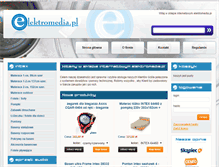 Tablet Screenshot of elektromedia.pl